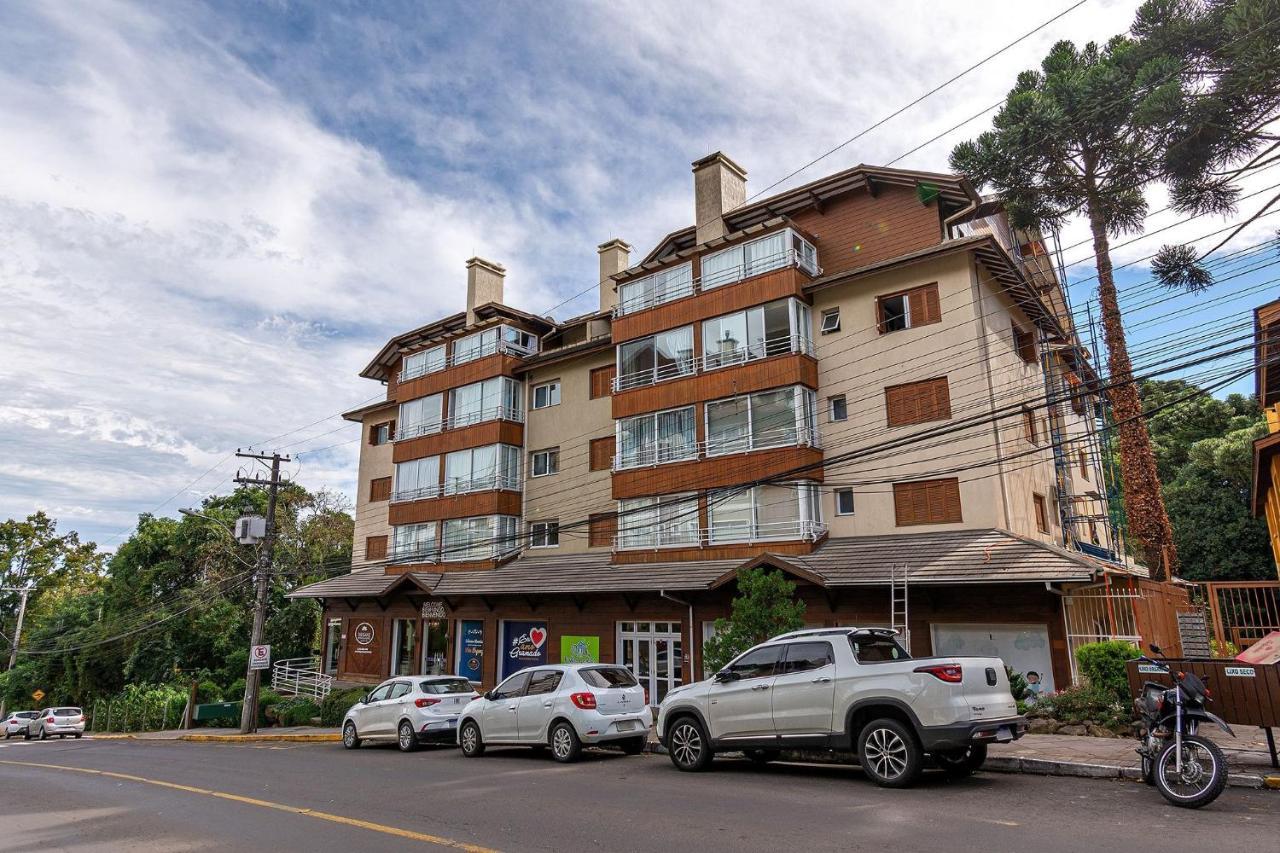 Apartmán Rosa Edificio Parque Da Vinicola Gramado Exteriér fotografie