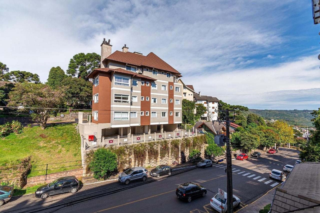 Apartmán Rosa Edificio Parque Da Vinicola Gramado Exteriér fotografie